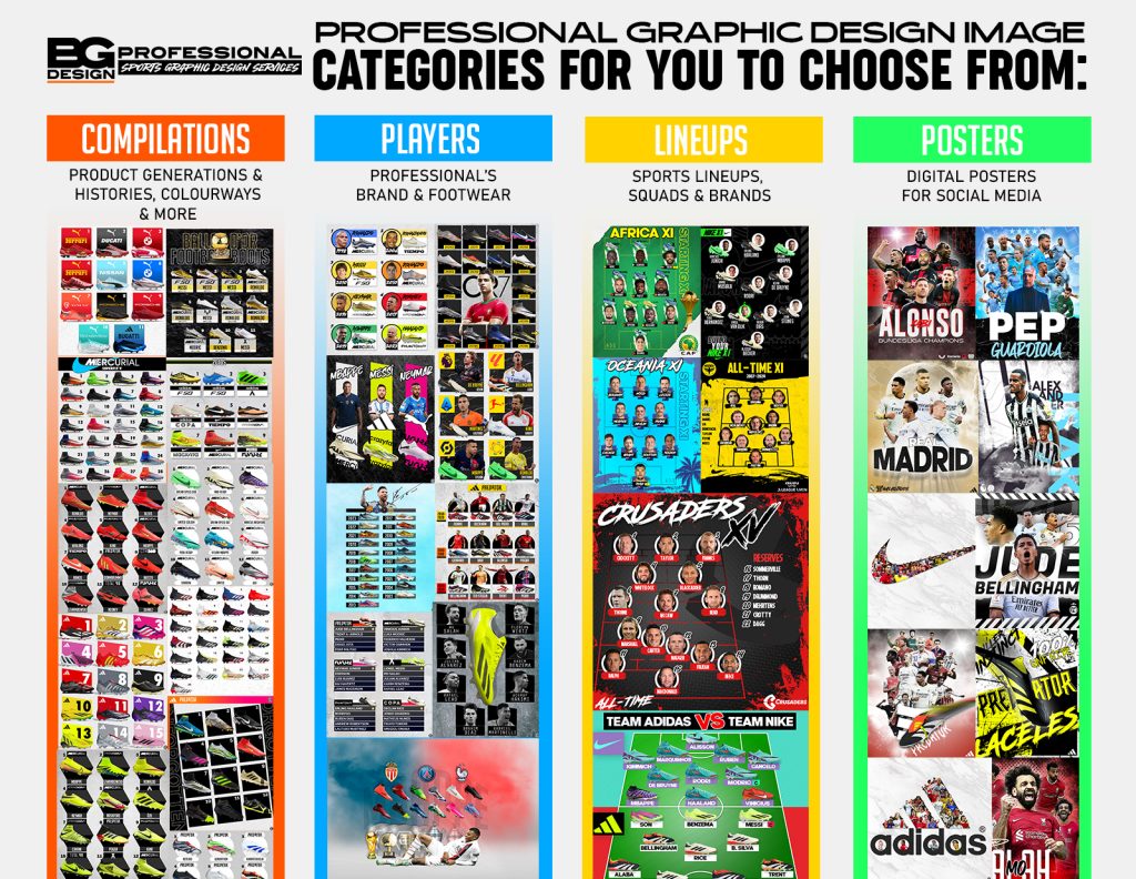 Basic & Premium Sports Packages – Blake Grice – Sports Graphic Designer